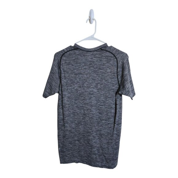 Lululemon Top Men S Gray Metal Vent Breathe Athleisure Sportswear Gorpcore Train - Picture 2 of 6